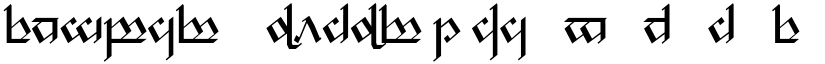 Tengwar Noldor 1 font