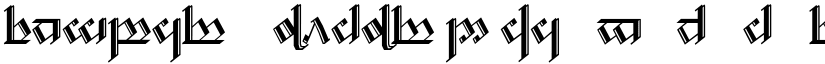 Tengwar Noldor 2 font