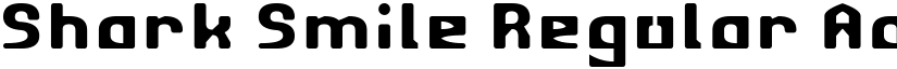 Shark Smile Regular font