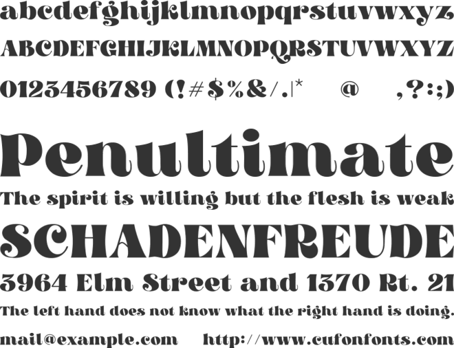 Kyoda Ascher font preview