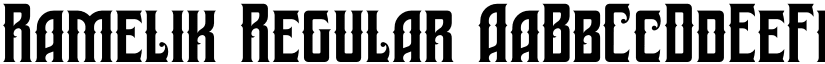 Ramelik Regular font