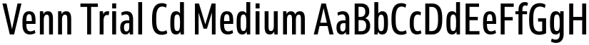 Venn Trial Cd Medium font