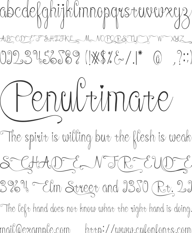 SYAFIRA HEBAT 2 font preview