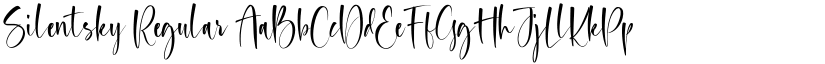 Silentsky Regular font