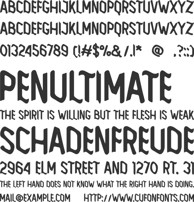 Dalgona Rolgado font preview