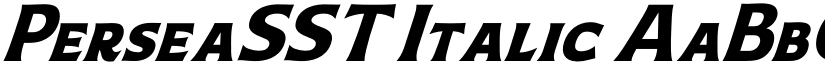 PerseaSST Italic font