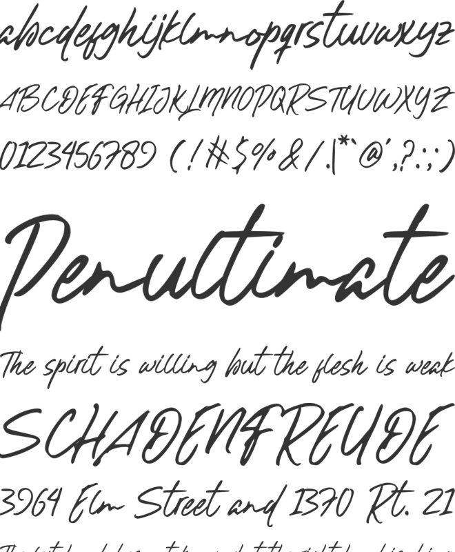 Ballong font preview