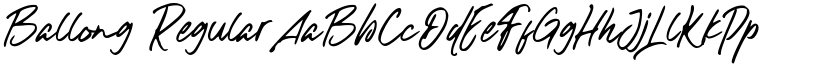 Ballong font download