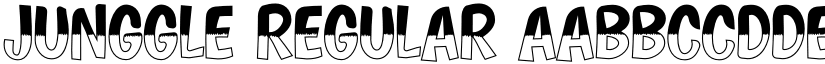 JUNGGLE Regular font