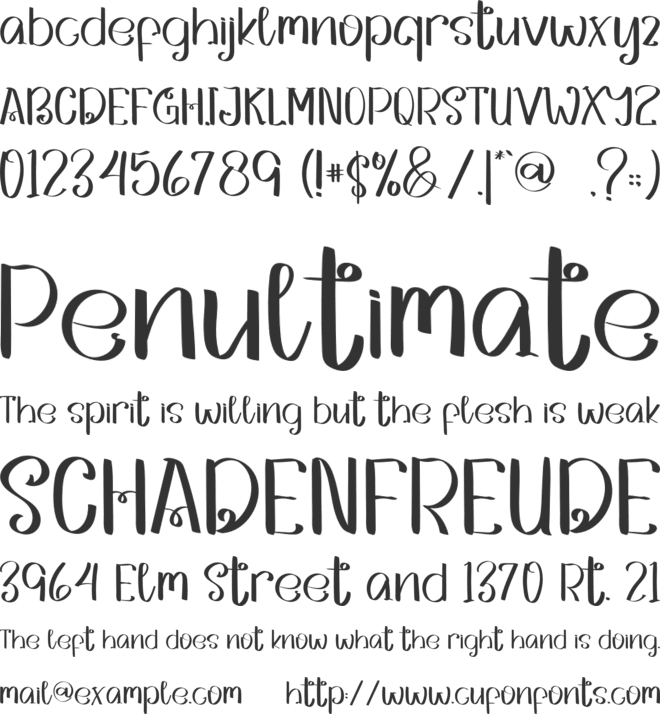 JOIN TO BUSINESS font preview