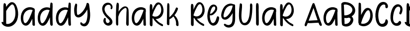 Daddy Shark font download