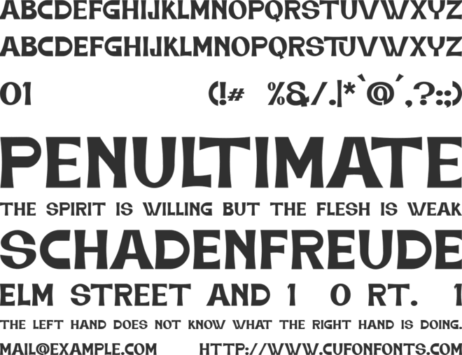 Tobelord - Personal Use font preview