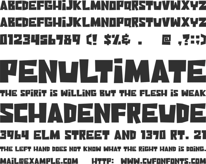 Coconut Days font preview