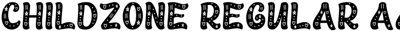 Childzone Regular font