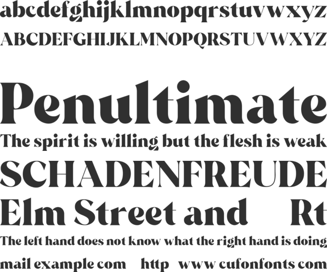 Sealand Fr font preview
