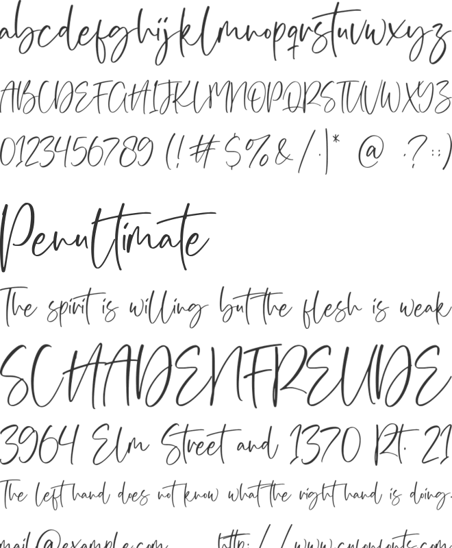 Black Stones font preview
