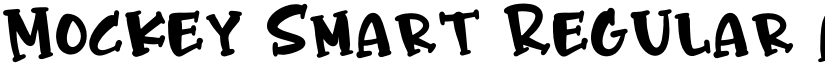 Mockey Smart Regular font