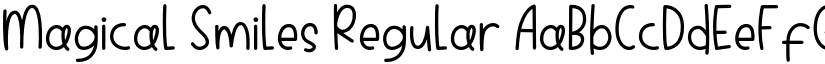 Magical Smiles font download