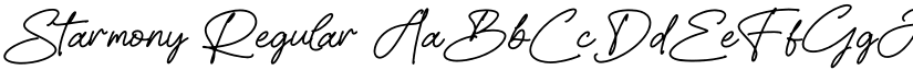 Starmony font download