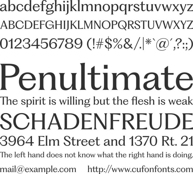 PP Fragment font preview