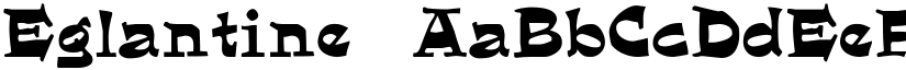 Eglantine font download