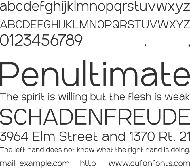 SK Synonym Grotesk Trial font preview