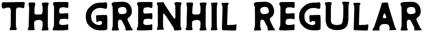 THE GRENHIL Regular font