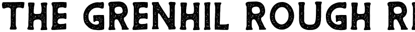 THE GRENHIL Rough Regular font