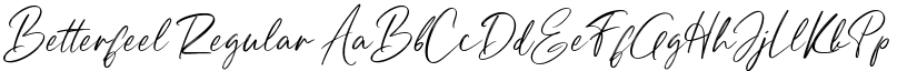 Betterfeel Regular font