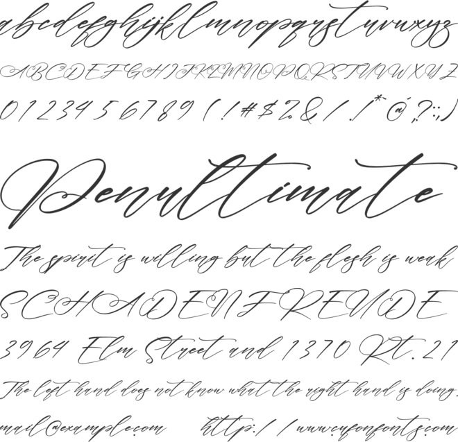 Ramanda Victoria font preview