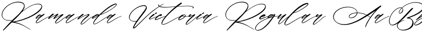 Ramanda Victoria font download