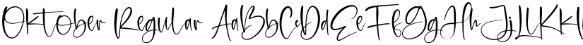 Oktober font download