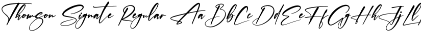 Thomson Signate Regular font