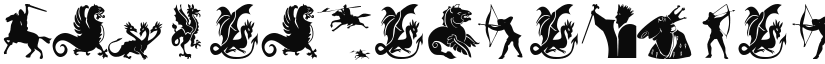 Mediaeval Bats font download