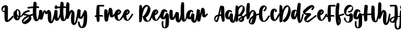 Lostmithy Free font download