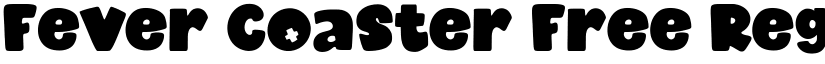Fever Coaster Free Regular font