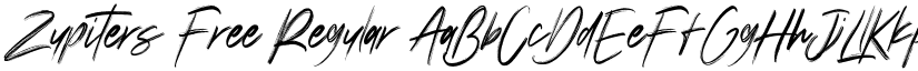 Zupiters Free font download