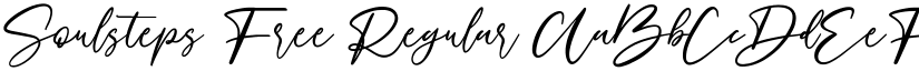 Soulsteps Free font download