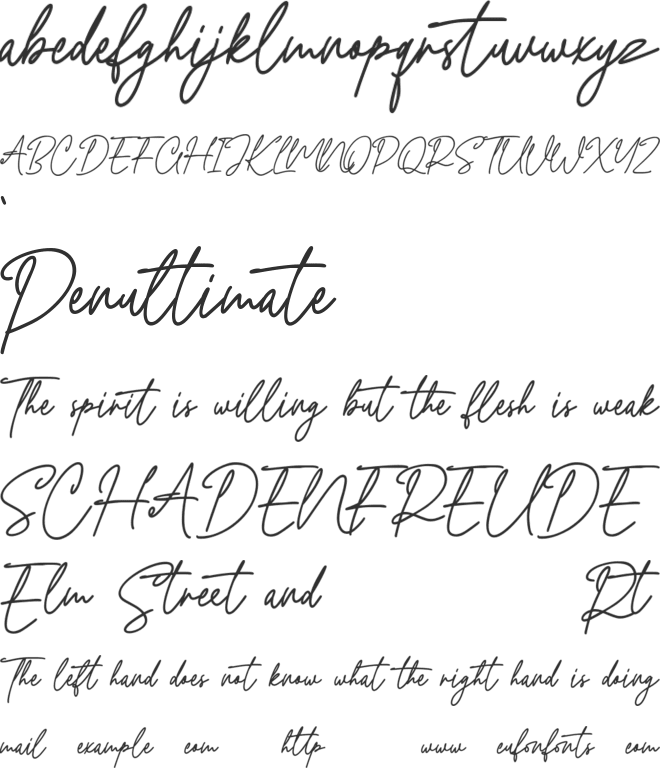 Quiltyks Free font preview