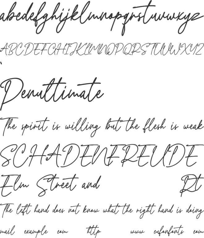 Quiltyks Free font preview