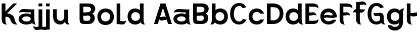 Kajju Bold font