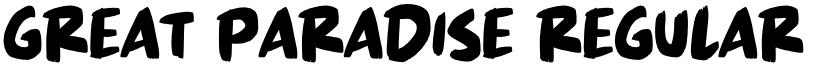 Great Paradise Regular font