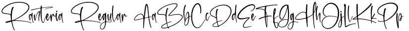 Ranteria font download