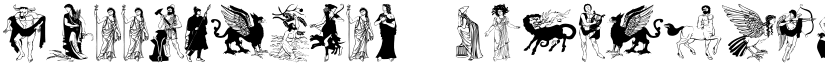 GreekMythes font