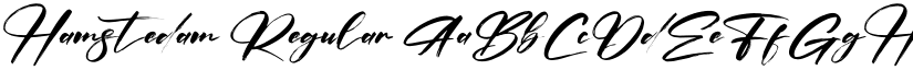 Hamstedam Regular font