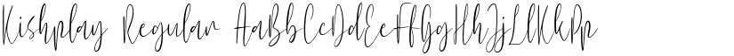 Kishplay Regular font