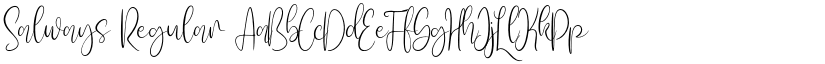 Salways Regular font