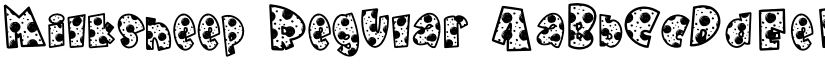 Milksheep Regular font