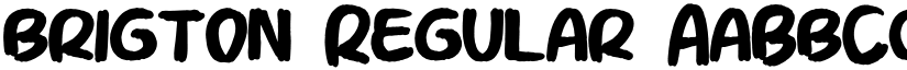 brigton Regular font