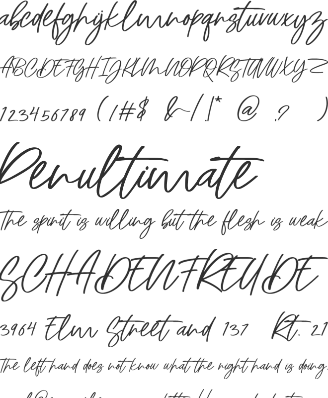 Austria Font font preview
